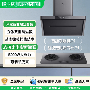 小米米家智能净烟机P1定时灶P1套装 11