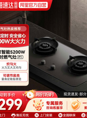 【国家补贴20%】小米米家定时灶P1天然气液化气智能定时燃气灶04