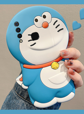 适用vivou3手机壳y5s卡通y9s立体y3蓝色u3x哆啦A梦z5可爱y7s叮当猫z6趣味z5x动漫z3i硅胶nex3s软壳vivo手机套