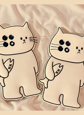 适用小米红米k80手机壳k80至尊版k70pro+白色turbo3十k60e立体k50线条k40小猫k30i卡通k20小鱼12c趣味创意软p