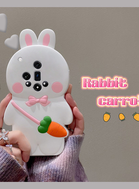 适用oppofindx8s+手机壳findx7ultra可爱x6pro立体k13turbo白色k12s兔子k11蝴蝶结k10卡通k9超萌k5十少女心女