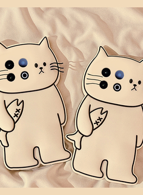 适用vivoiqoo13pro手机壳iqoo12白色11s立体10线条9小猫8pro卡通7小鱼5趣味3创意iq00爱酷vivo硅胶软壳手机套