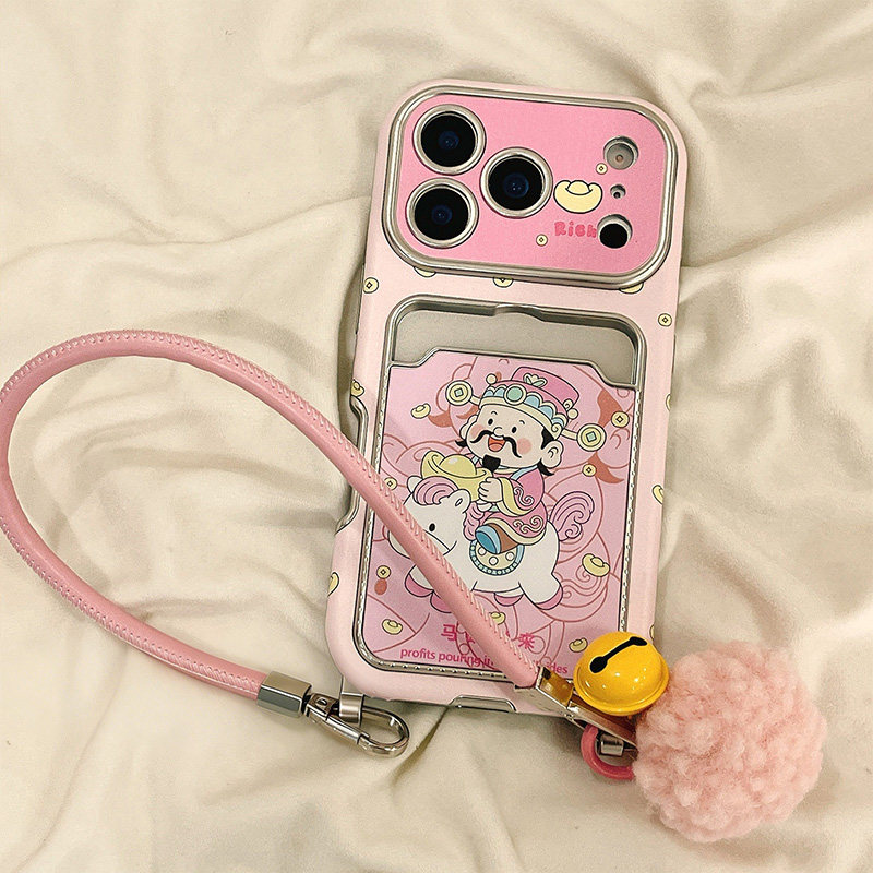 卡通小马财神爷卡包适用小米红米k80手机壳note13pro新年noto12turbo马年turbo4por带k70挂件k60挂绳redmik女,3C数码配件,手机保护套/壳,淘宝优惠券,粉丝福利购,淘宝优惠卷