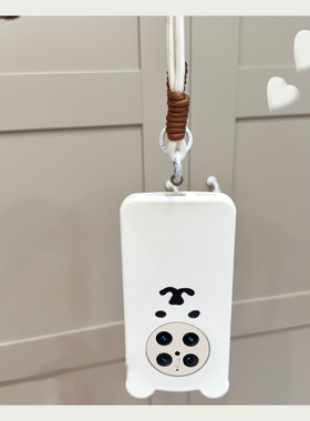 适用华为mate70手机壳mete60pro+可爱50立体40rs保时捷30耳朵30epro自嘲熊20x带挂绳10pro白色9小熊50e卡通十