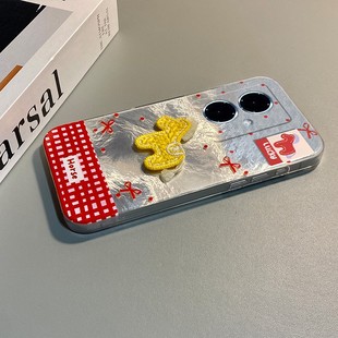 2026刺绣小马适用vivoy500pro手机壳y50m新年y300gt红色y200t带y100i挂件y77e挂绳y78 卡通y93s十vivo女vovo