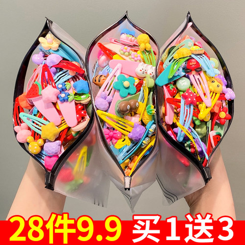 网红儿童发夹头饰2022年新款可爱