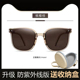 太阳镜男女高级感ins防晒折叠墨镜遮阳旅游眼镜防紫外线大脸显瘦