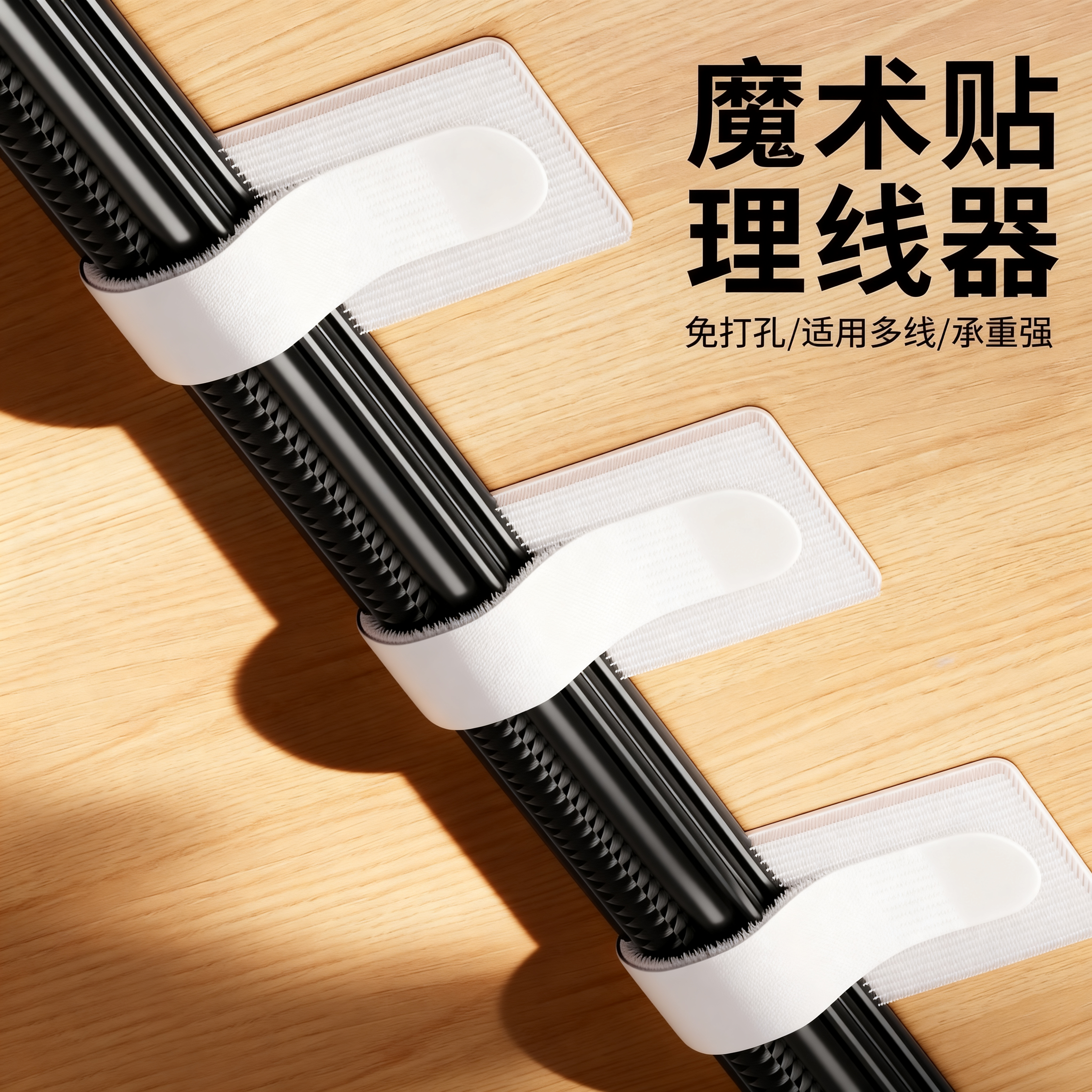 【热卖推荐】魔术贴理线器