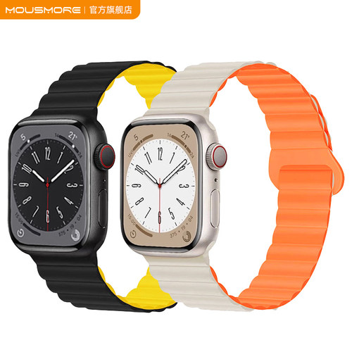 硅胶表带mousmore苹果iwatch849