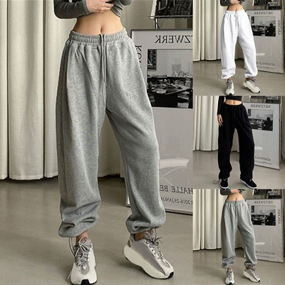 Women pants Black Jogging Sweatpants Women for pants Baggy S