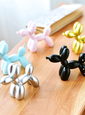 9*3.5*7.5cm Mini Resin Crafts Sculpture Gift Cute Balloon Do