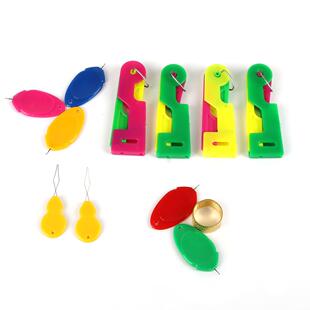 1/3/4/5/15Pcs Random Color  Automatic Needle Threader Thread