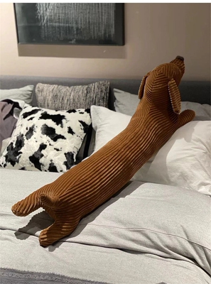 JOYLOVE 55~120cm Dachshund Dog Cushion Lovers Brown Cute Bri