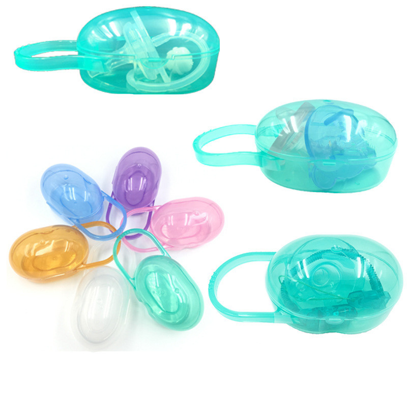 1PCS Baby Solid Pacifier Box Soother Container Holder Pacifi