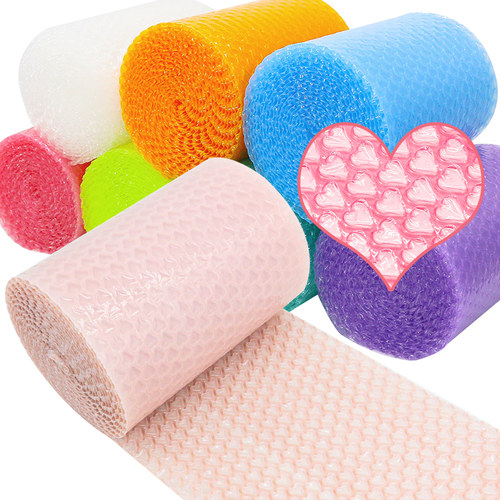 20cmx5 meter Pink Love Heart-shape Bubble Roll Wrap Gifts Bo