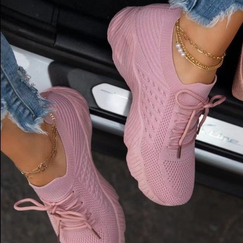 New Autumn Sneakers Women Casual Breathable Sport Shoes Lace