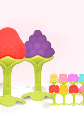 1pcs Attention Baby Teether Safe Toys Toddle Banana Teething