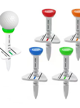 Golf Double Tee New 4Pcs/Set Step Down Golf Ball Holder Plas