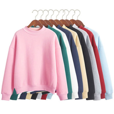 13 Colors Women Hoodie Casual Turtleneck Sweatshirts Pullove