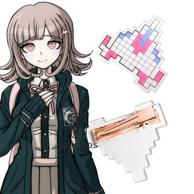 Anime Danganronpa Chiaki Nanami Hair Clip Super Dangan Ronpa