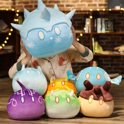 Anime Project Genshin Impact Slime Pillow Doll Women Men Kaw