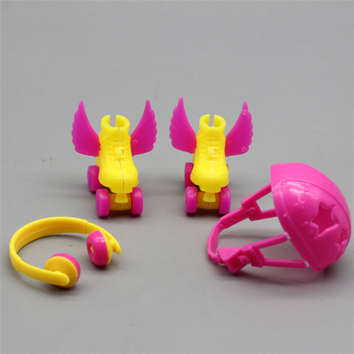 New 4PCS/Set Decorative Roller Skate Fancy Doll Shoes headse