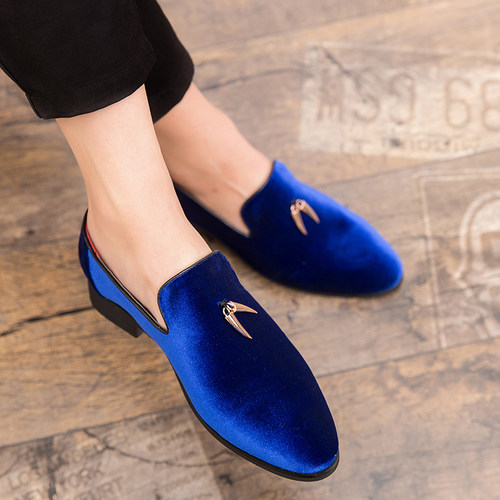 QUAOAR Fashion Party and Wedding Handmade Men Loafers Men Ve