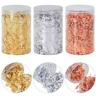 10g Imitation Gold Leaf Flakes Sequins Glitters Confetti for