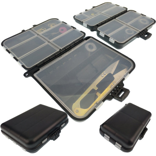Multi Slots Fishing Box Lure Boxes Double Sided Use Bait Hoo