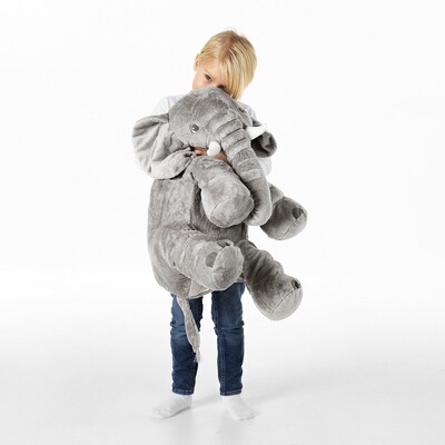 1pcs 40/60cm INS Elephant Soft Pillows Baby Sleeping Pillow
