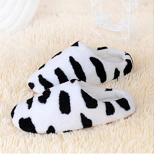 Winter Warm Slippers for Woman Shoes Soft Plush Indoor Home