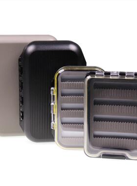 Waterproof Fishing Fly Box Nymph Dry Fly Samer Tube Fly Trou