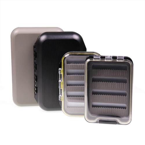 Waterproof Fishing Fly Box Nymph Dry Fly Samer Tube Fly Trou