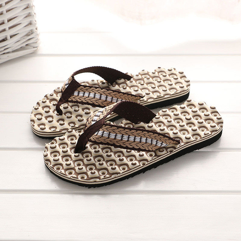 Wholesale Summer Men Flip Flops Bathroom Slippers Men Casual