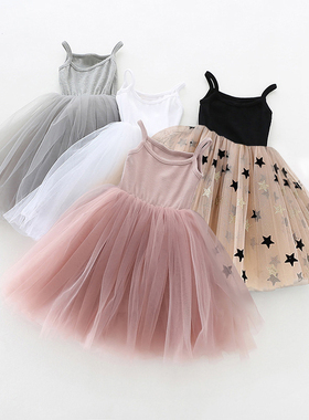 Little Girls Dress For Party Wedding Summer 2021 Baby Kids D