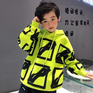 Teenage Boys Cotton Long-sleeved Warm Pullover Padded Top Ne
