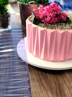 Transparent Mousse Cake Rim Mold European-style Fence Chocol