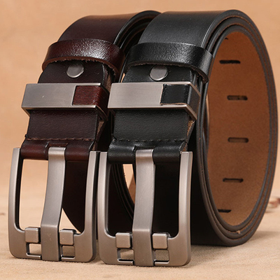 Cow Genuine Leather Luxury Strap Male Belts for Men New Larg
