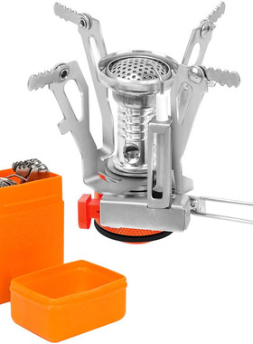 Mini Gas Stove Outdoor Folding Tourist Burner Portable Furna