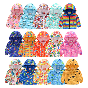 2021 Kids Clothes Boys Hoodie Jacket Spring Fall Cartoon Flo