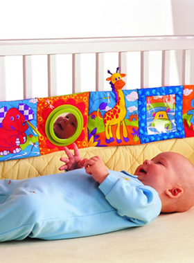 Newborn Sensory Toys For Babies Educational Baby Book Crib T