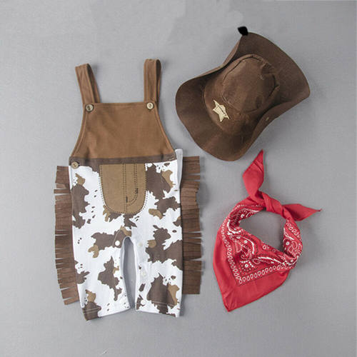 3PCS Toddler Baby Boy Girl Clothes Sets Carnival Fancy Dress