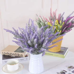 A Bunch of Provence Lavender Plastic Artificial Flowers Fals