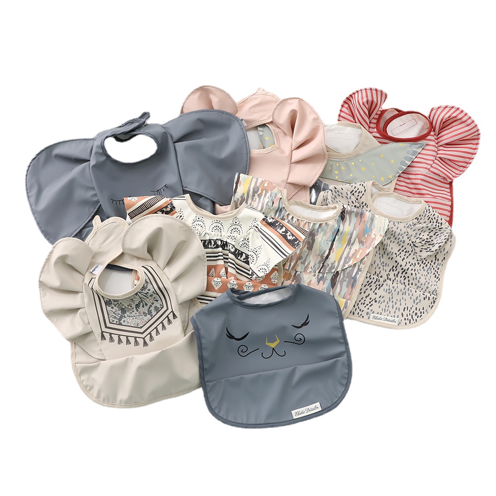 1 Pcs Waterproof Baby Bibs Cartoon Newborns Bibs Burp Cloth