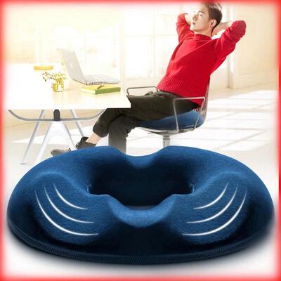 Memory Foam Seat Cushion Coccyx Orthopedic Massage Hemorrhoi
