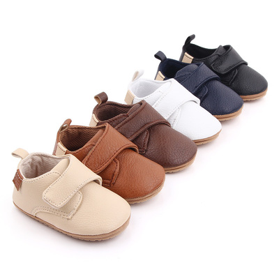 Newborn Baby Shoes Baby Boy Girl Shoes Classic Leather Rubbe