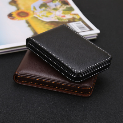 Wholesale New Business Card Holder Men's Card Id Holders Mag