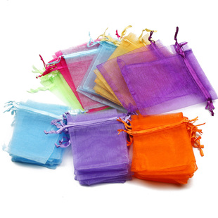 10-50pcs/lot Colorful Jewelry Packaging Bags 7*9 9*12 10*15