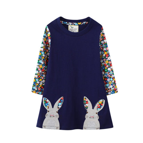 Jumping Meters Hot Selling Children's Girls Dress For Autumn