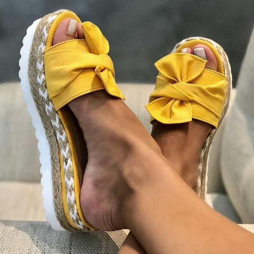 Women Sandals Platform Sandals Shoes Women Bow 2022 Summer S